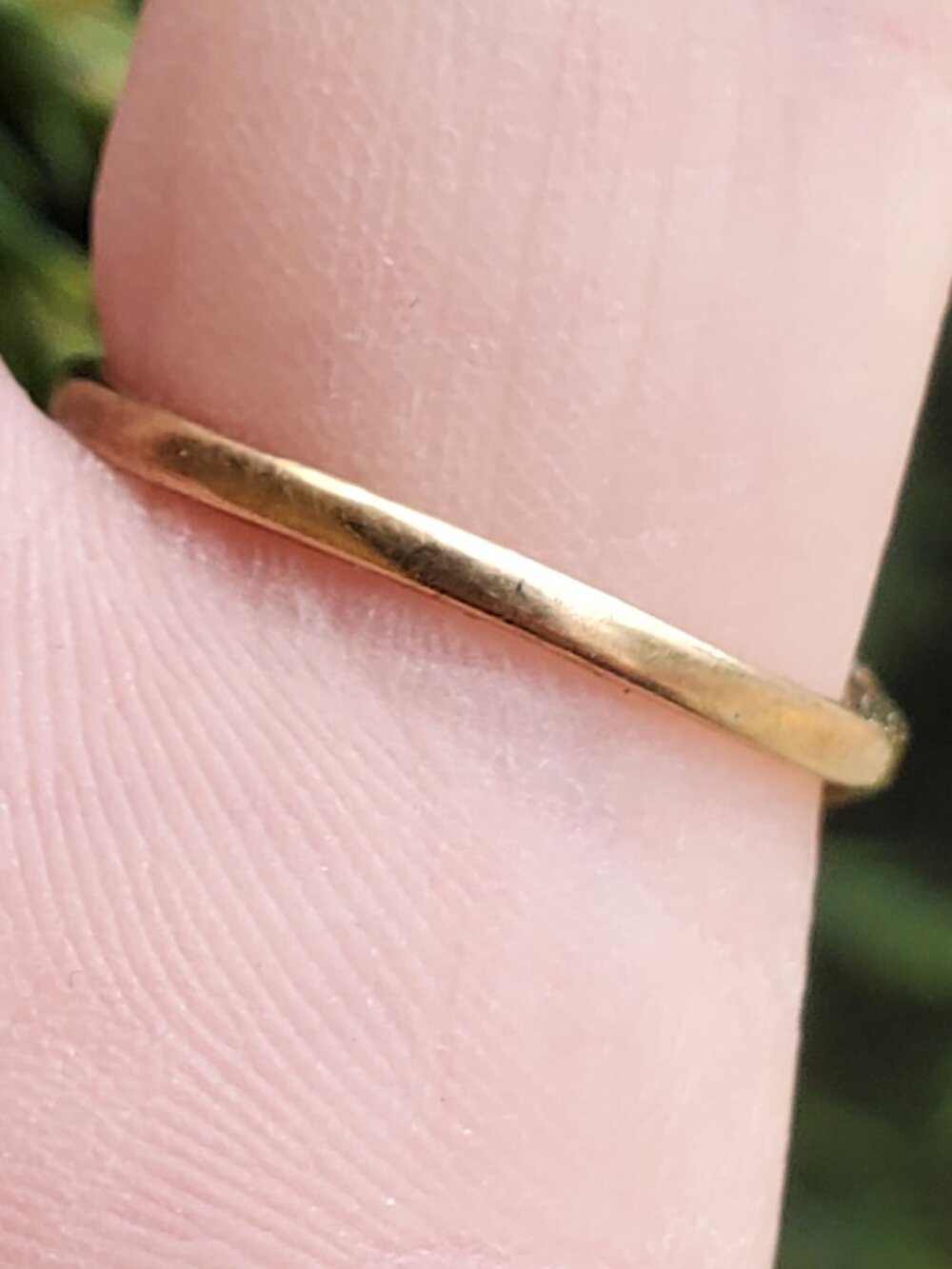 Vintage 10K Yellow Gold Diamond & Rhodolite Garnets Floral Bypass Ring Size 7 - Picture 8 of 13